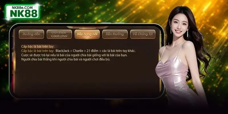 Bảng điều khiển lệnh nhận thêm quân bài tại bàn