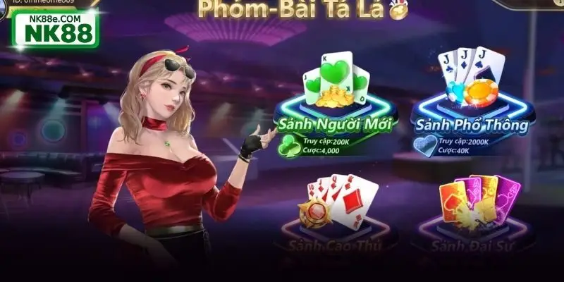Cái nhìn tổng quan về game bài tá lả NK88